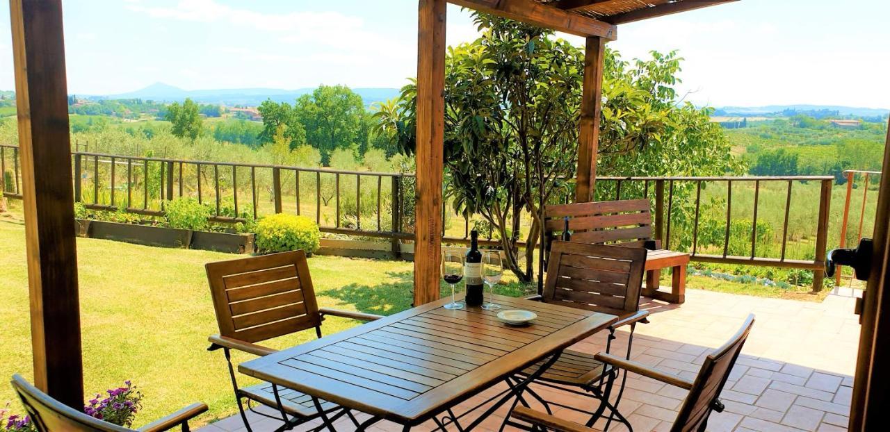 Casina Di Pacina Villa Abbadia di Montepulciano Exteriör bild