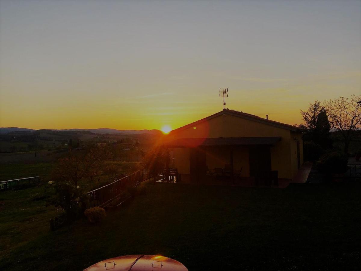 Casina Di Pacina Villa Abbadia di Montepulciano Exteriör bild