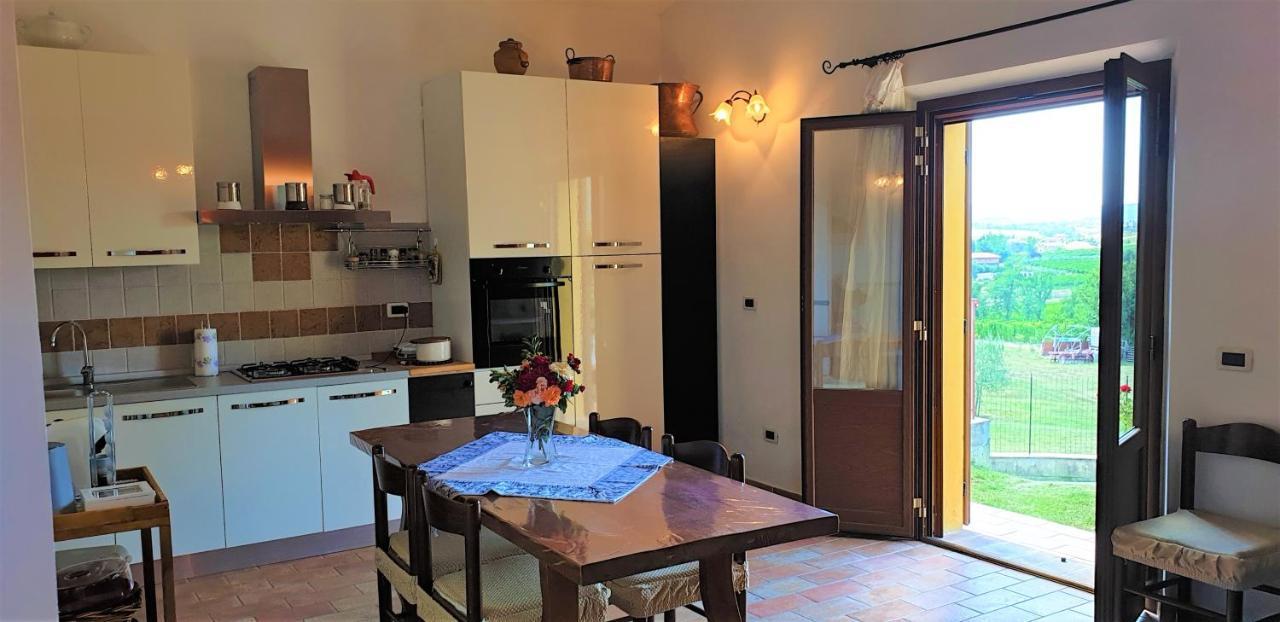 Casina Di Pacina Villa Abbadia di Montepulciano Exteriör bild