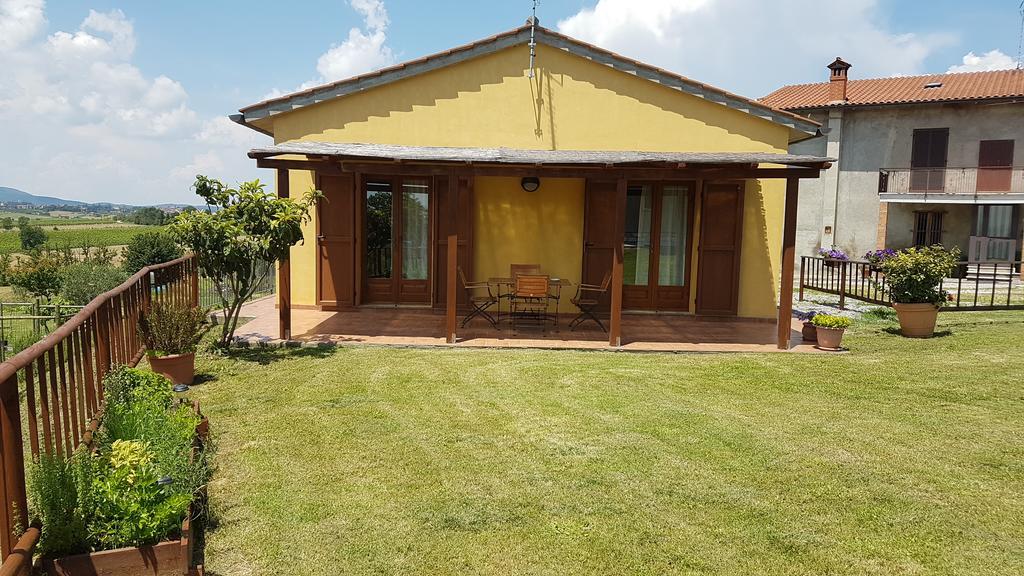 Casina Di Pacina Villa Abbadia di Montepulciano Exteriör bild
