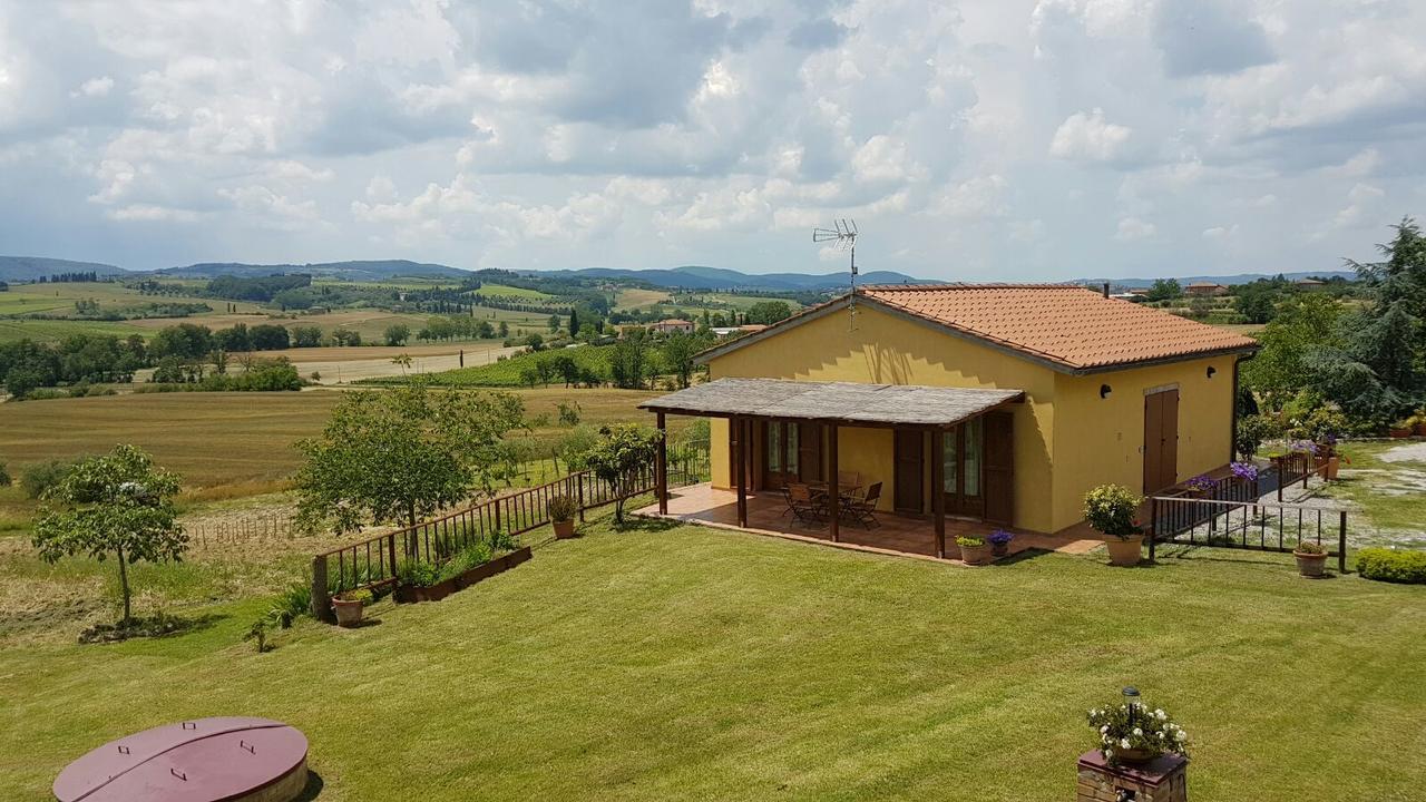Casina Di Pacina Villa Abbadia di Montepulciano Exteriör bild
