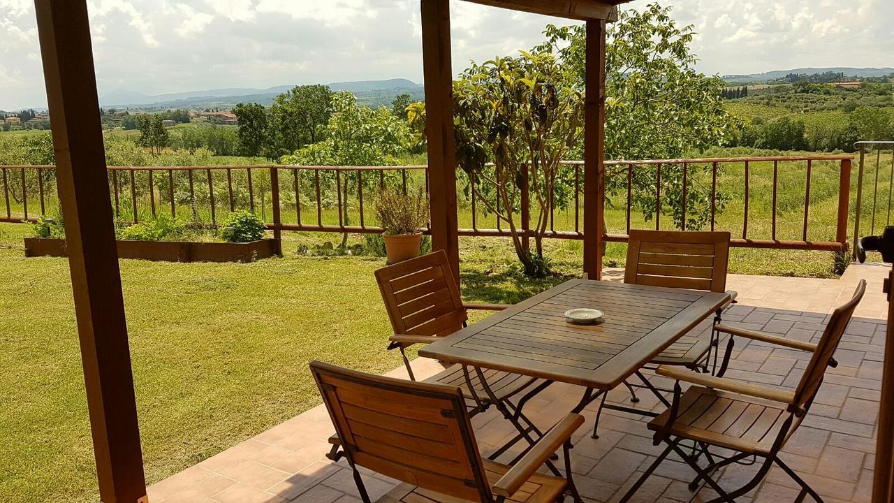 Casina Di Pacina Villa Abbadia di Montepulciano Exteriör bild